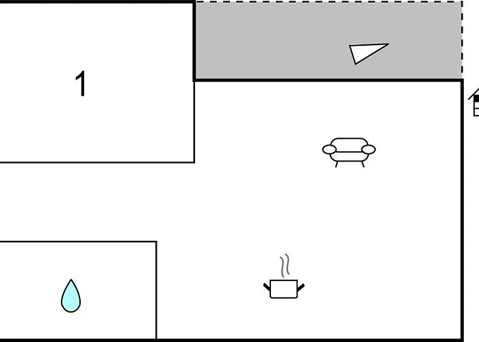 1 Bedroom Cozy In 公寓 *